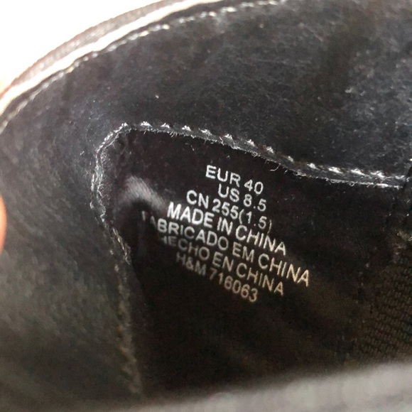 H&M black ankle boots - Picture 4 of 4